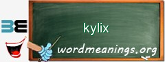 WordMeaning blackboard for kylix